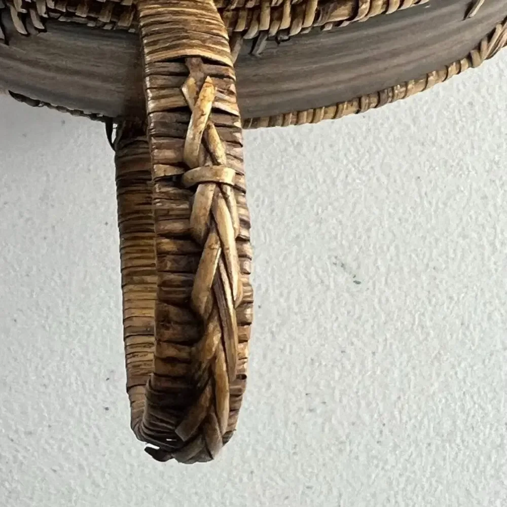 Hand-woven Basket With Lid 7